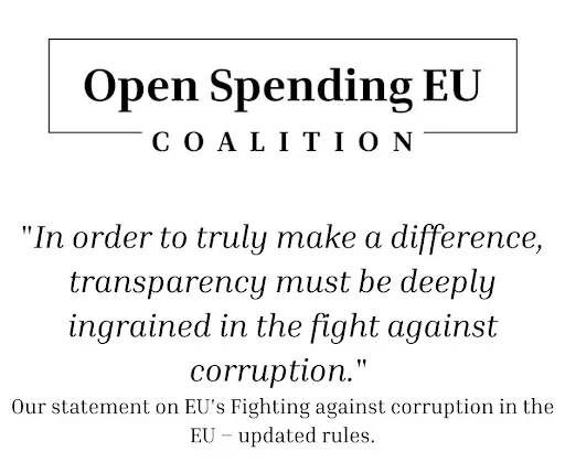 Statement on EU’s Fighting against corruption in the EU – updated rules