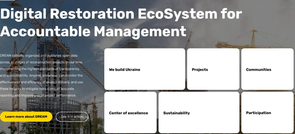 Digital Restoration EcoSystem for Accountable Management (DREAM)